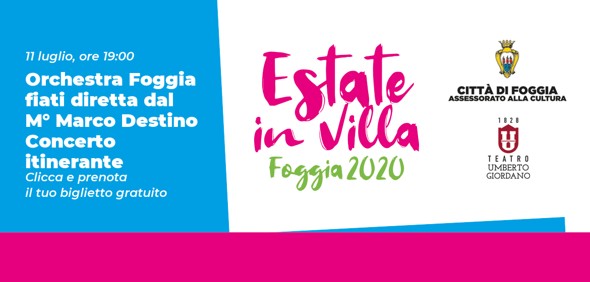 Orchestra Foggia fiati diretta dal M° Marco Destino - Concerto itinerante